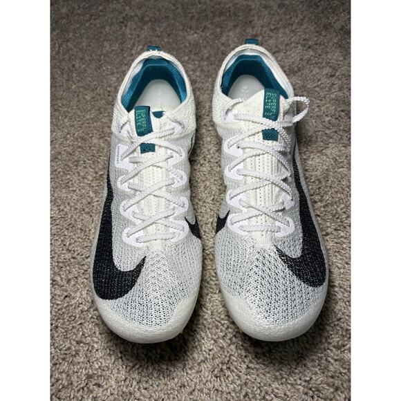 Nike Zoom Superfly Elite 2 FK White Track Spikes FZ9662-100 Men’s Size 9 NEW - Picture 5 of 6